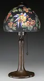 Reverse Painted Boudoir Lamp by Handel, sold Jun 2016