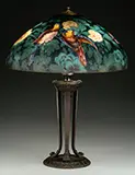 Jungle Bird Table Lamp by Handel, sold Jun 2016