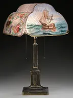Puffy Mayflower Table Lamp by Pairpoint, offered Jun 2016