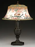 Reverse Painted Table Lamp by Pairpoint, sold Jun 2016