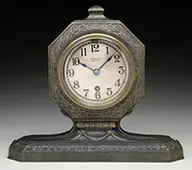 Bronze Mantel Clock by Tiffany Studios, offered Jun 2016