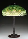 Geometric Table Lamp by Tiffany Studios, offered Jun 2016