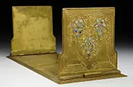 Adjustable Abalone Bookends by Tiffany Studios, offered Jun 2016