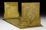 Adjustable Abalone Bookends by Tiffany Studios, offered Jun 2016