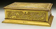 Pine Needle Box by Tiffany Studios, offered Jun 2016