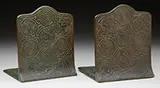 Zodiac Bookends by Tiffany Studios, offered Jun 2016