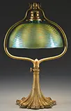 Damascene Desk Lamp by Tiffany Studios, offered Jun 2016