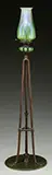 Tripod Candle Lamp by Tiffany Studios, offered Jun 2016