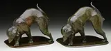 Tiffany Studios, Cat Bookends