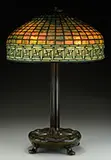 Greek Key Table Lamp by Tiffany Studios, offered Jun 2016