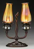 Tiffany Studios, Candle Lamp