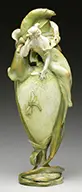 Amphora, Art Nouveau Vase