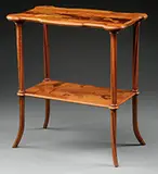 Art Nouveau Marquetry Occasional Table by Galle, offered Jun 2016
