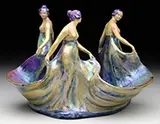 Zsolnay, Figural Centerpiece