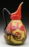 Cameo Spirales Pitcher by Le Verre Français, offered Jun 2016