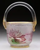 French Cameo Basket by Daum, offered Jun 2016