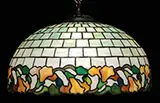 Leaded Glass Hanger by Duffner & Kimberly, sold Jun 2016