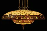 Double Dome Chandelier by Duffner & Kimberly, sold Jun 2016
