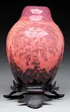 Cameo Dahlia Night Light by Le Verre Français, offered Jun 2016