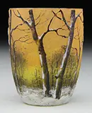 Winter Scene Miniature Tumbler by Daum, offered Jun 2016