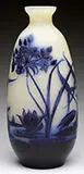 Lily Pond Cameo Vase by Galle, offered Jun 2016