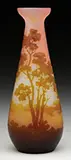 Cameo Glass Vase by Galle, offered Jun 2016