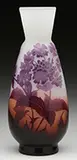 Cameo Glass Vase by Galle, offered Jun 2016