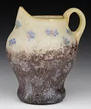Cornflower Pitcher by Daum, offered Nov 2016