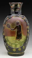 Cameo and Intaglio Carved Vase by Stevens & Williams, offered Nov 2016