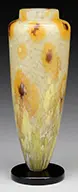 Schneider, Internally Decorated “Jades” Vase