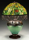 Tulip Table Lamp by Tiffany Studios, offered Nov 2016