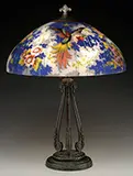 Handel, Blue Pheasant Table Lamp