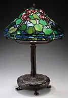 Geranium Table Lamp by Tiffany Studios, offered Nov 2016
