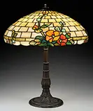 Hollyhock Table Lamp by Duffner & Kimberly, sold Nov 2016