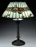 Open Top Lily Table Lamp by Duffner & Kimberly, sold Nov 2016
