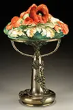 Pairpoint, Puffy Poppy Table Lamp