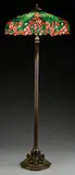 Hollyhock Leaded Floor Lamp by Handel, sold Nov 2016