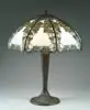 Metal Overlay Table Lamp by Handel, sold Jun 2005