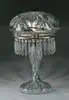 Pairpoint, Cut Glass Floral Lamp