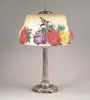 Pairpoint, Hummingbird and Chrysanthemum Lamp
