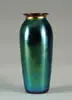 Blue Aurene Vase by Alexander Joseph von Steuben, offered Nov 2004