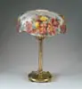 Pairpoint, Butterfly and Rose Table Lamp