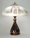 Pairpoint, Reverse Painted Table Lamp