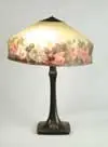 Reverse Painted Table Lamp by Handel, offered May 2003