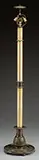 Bronze and Favrile Glass Floor Base by Tiffany Studios, offered Jun 2017