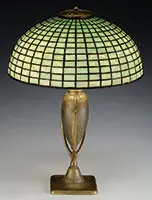 Geometric Table Lamp by Tiffany Studios, offered Jun 2017
