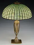 Geometric Table Lamp by Tiffany Studios, offered Jun 2017