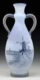 Handled Dutch Scene Vase by Daum, offered Jun 2017