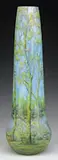 Daum, Lake Scene Cameo Vase