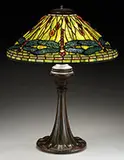 Tiffany Studios, Dragonfly Table Lamp